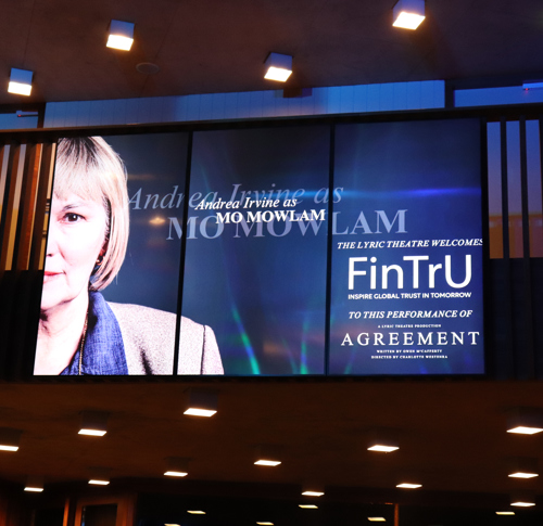 FinTrU hosts Agreement reception at the Lyric Theatre, Belfast