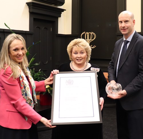 FinTrU presented with Queen’s Award for Enterprise 2022