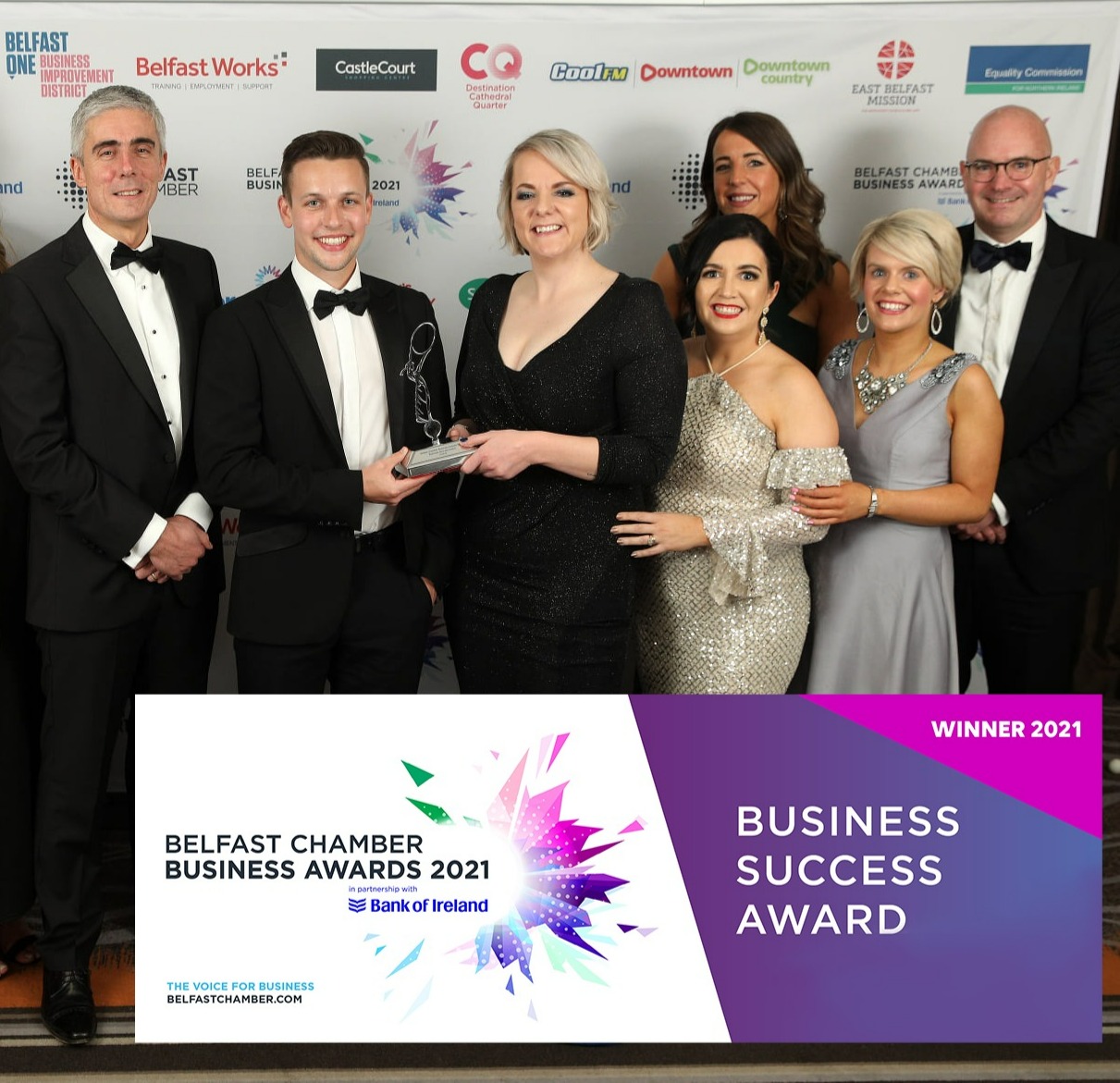 Belfast Chamber Business Awards – Business Success Award 2021 Image